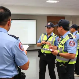 formação para novos agentes de trânsito